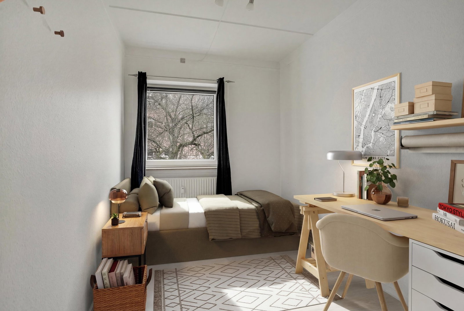 Visual presentation of the listing