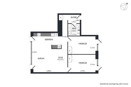 Visual presentation of the listing
