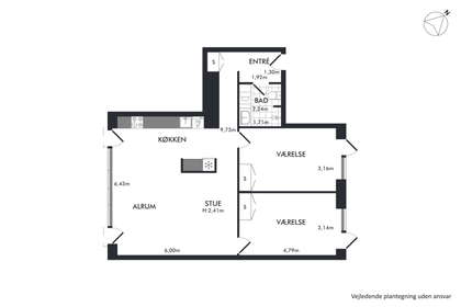 Visual presentation of the listing
