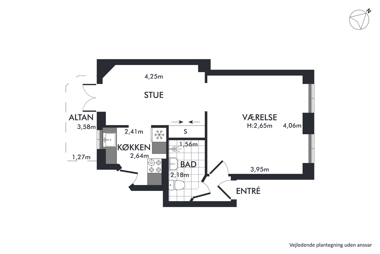 Visual presentation of the listing