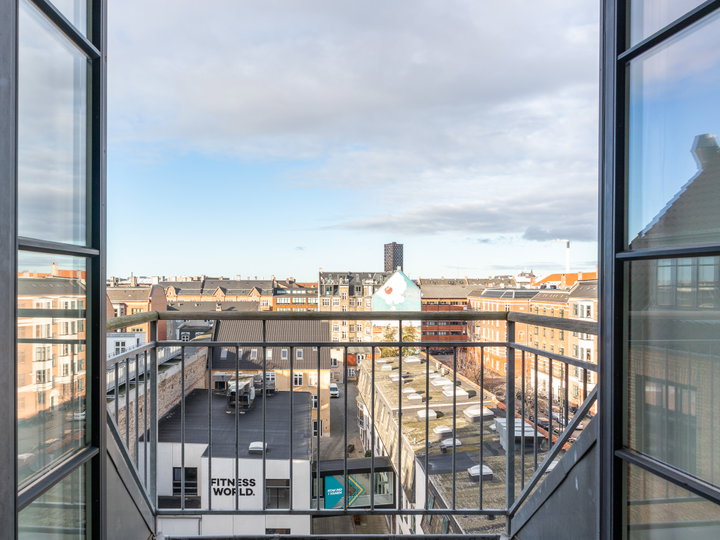Penthouse-værelse i duplex på Nørrebro - Jagtvej, København N - 0