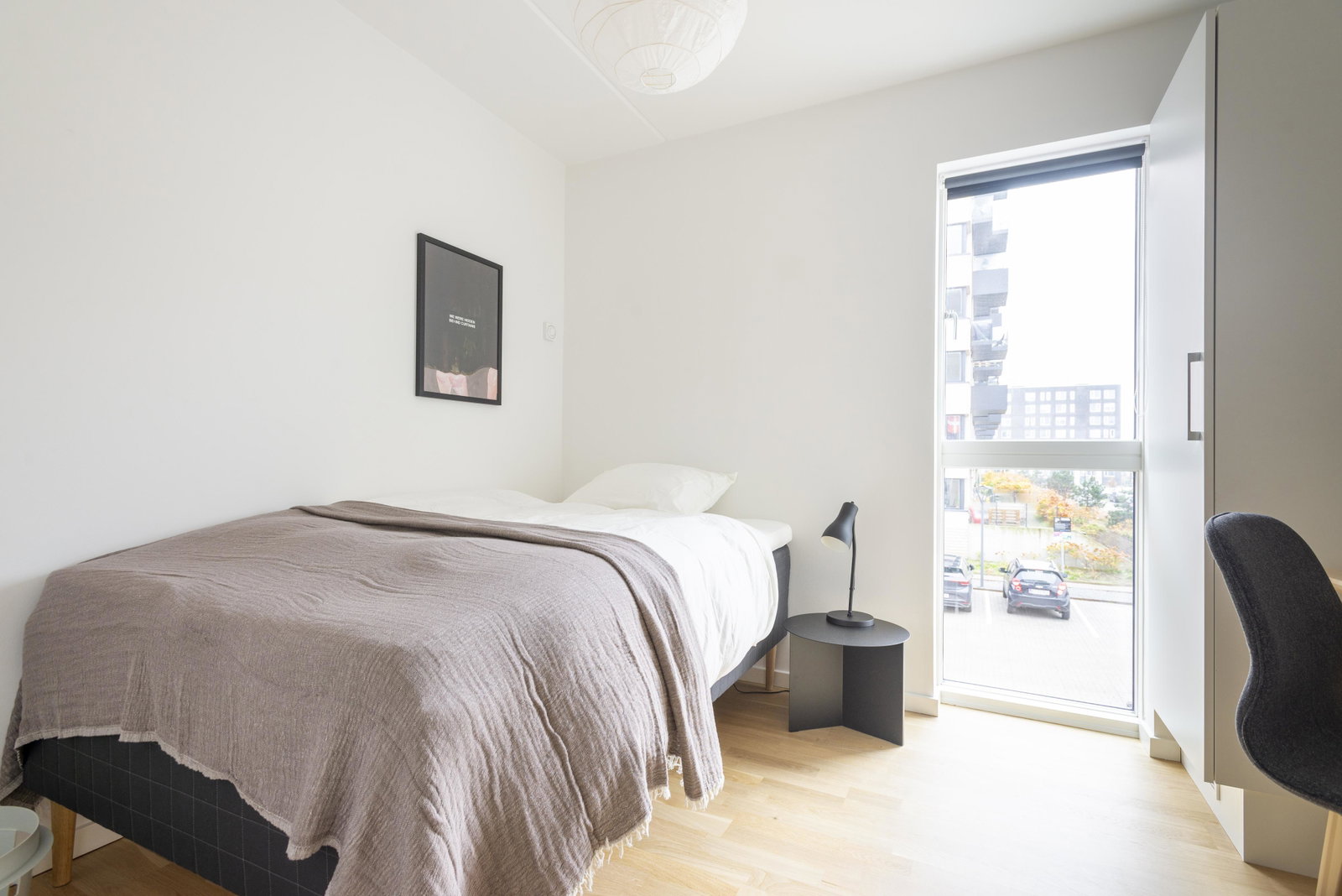 room Værelse i moderne lejlighed på Teglholmen