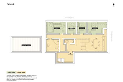 Visual presentation of the listing