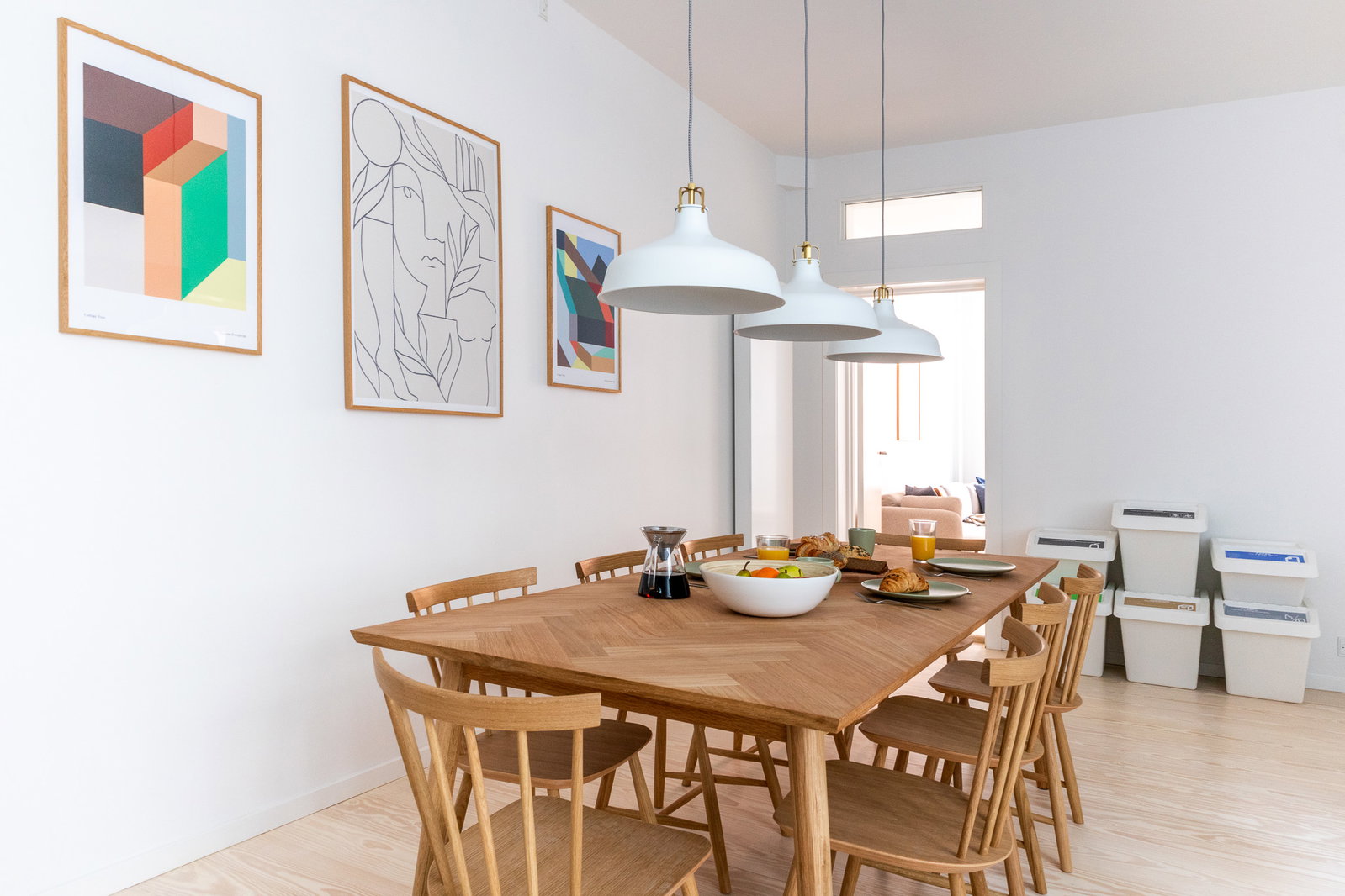 Visual presentation of the listing