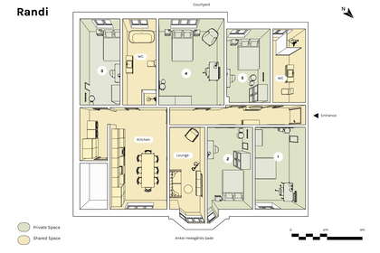 Visual presentation of the listing