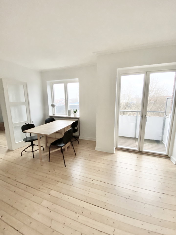 3-værelses lejlighed i Aalborg med sydvendt altan og udsigt! - Fyensgade, Aalborg - 0