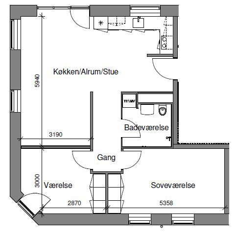 Visual presentation of the listing