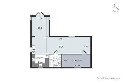 Visual presentation of the listing