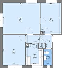Visual presentation of the listing