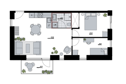 Visual presentation of the listing