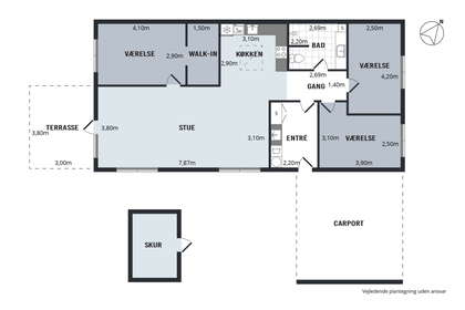 Visual presentation of the listing