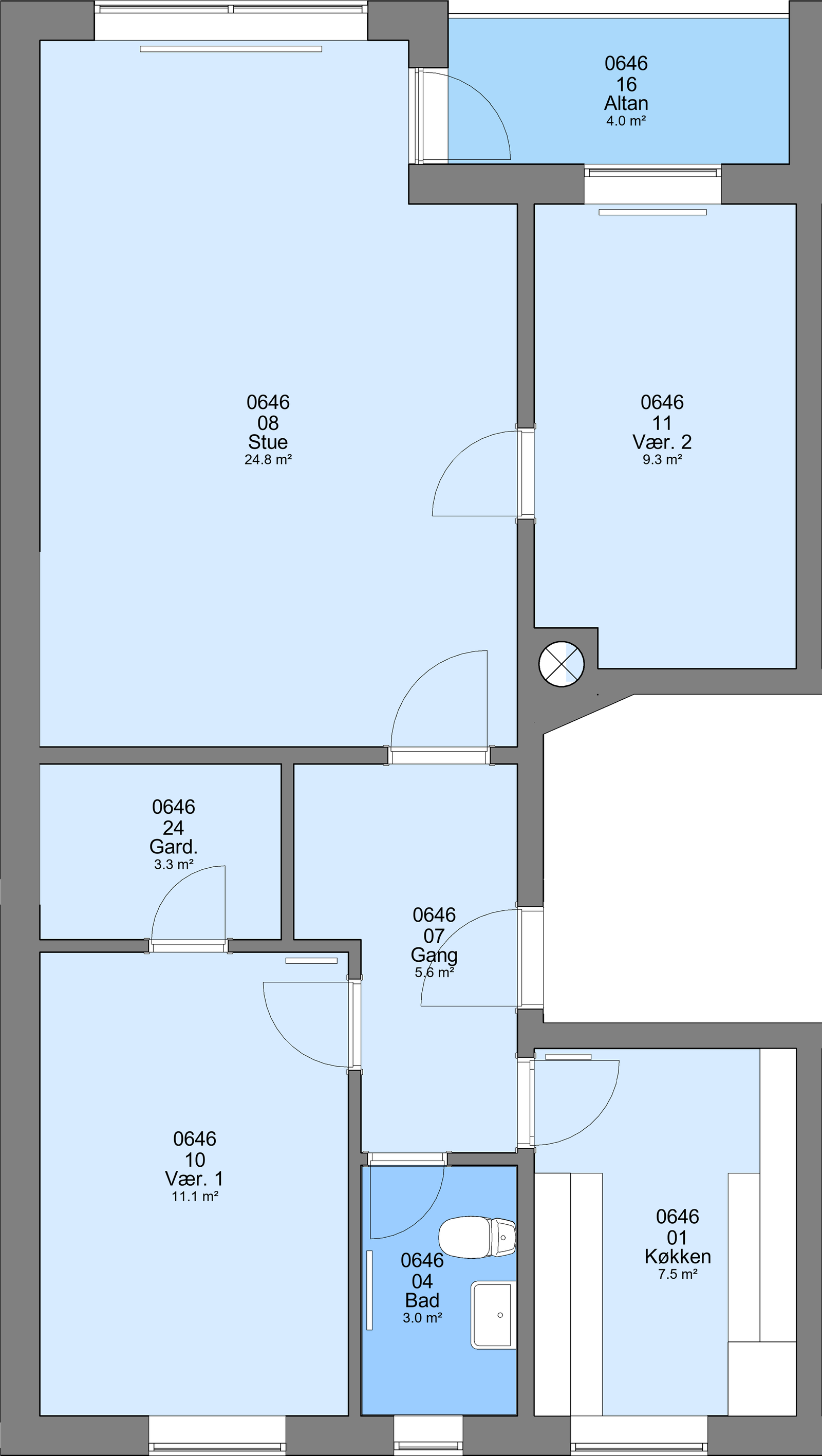 Visual presentation of the listing