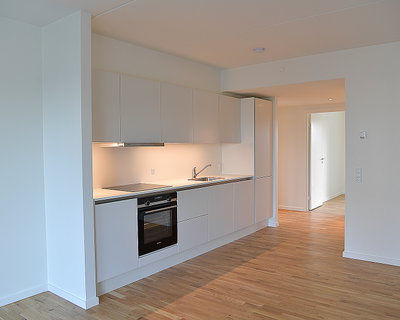 Lys bolig på 8. sal med udsigt over havn og fjord - Beddingen, Aalborg - 2