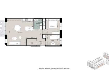 Visual presentation of the listing