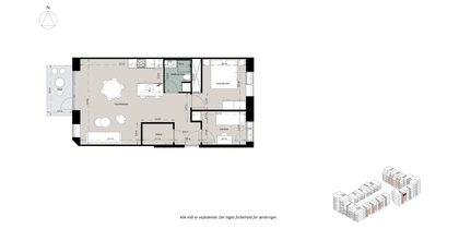Visual presentation of the listing