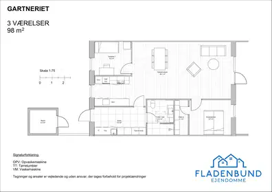 Visual presentation of the listing
