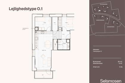 Visual presentation of the listing