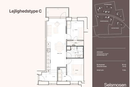 Visual presentation of the listing
