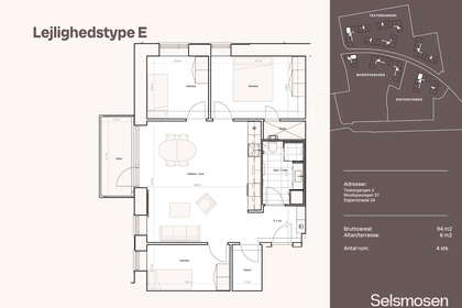 Visual presentation of the listing