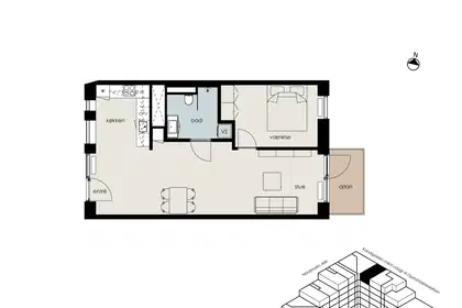Visual presentation of the listing