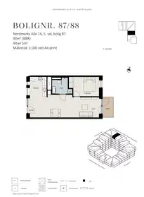 Visual presentation of the listing