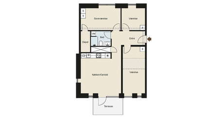 Visual presentation of the listing