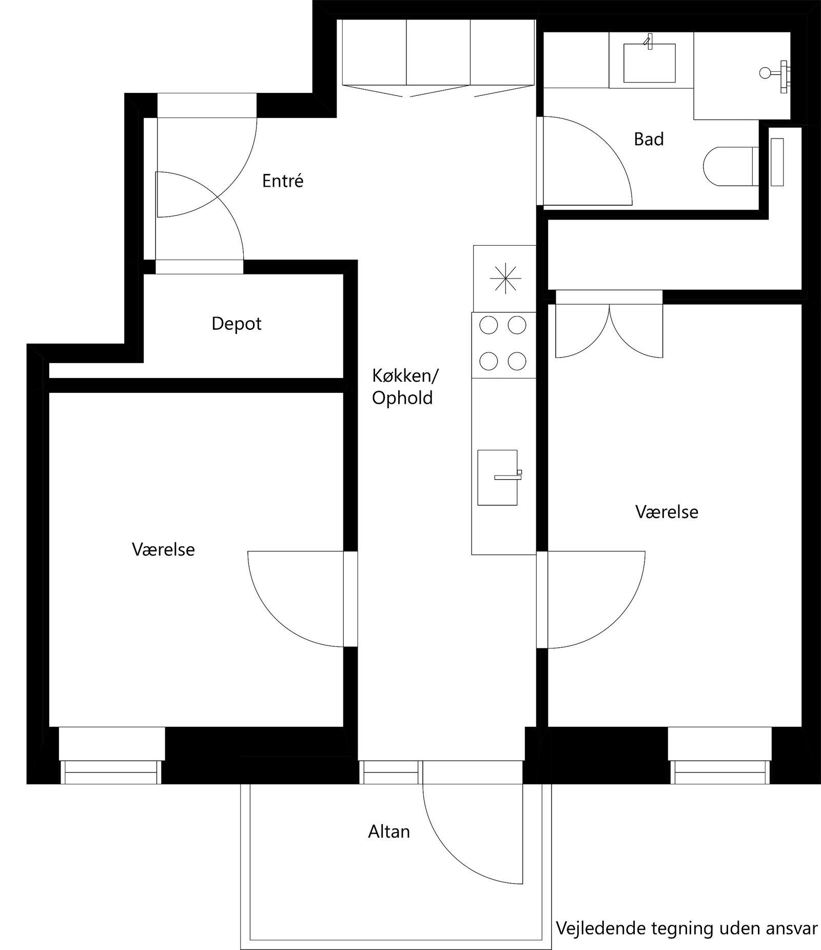 Visual presentation of the listing