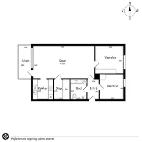 Visual presentation of the listing