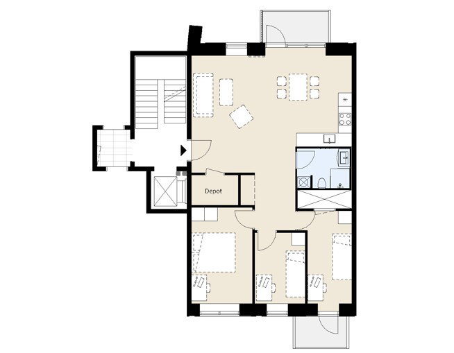 Visual presentation of the listing