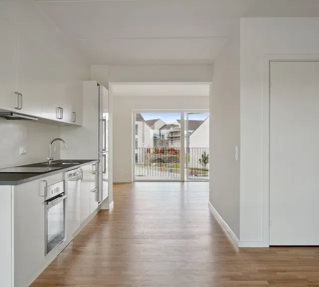 apartment 4-værelses lejlighed i grønne omgivelser