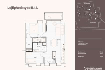 Visual presentation of the listing