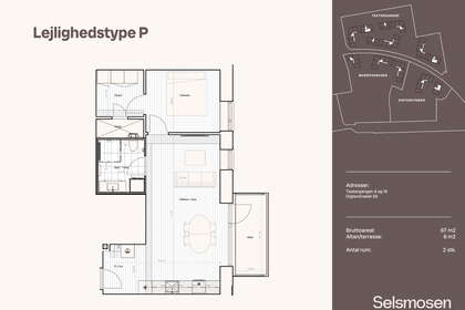 Visual presentation of the listing