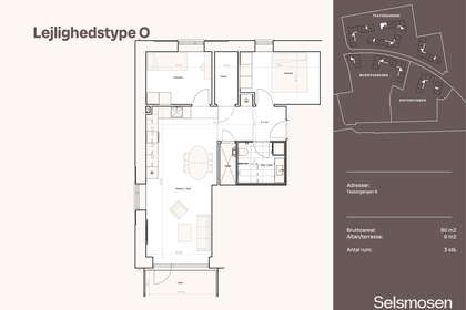 Visual presentation of the listing