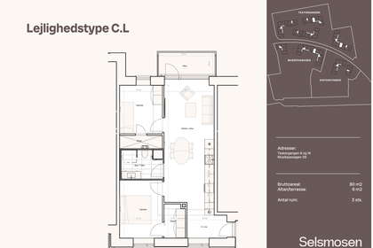 Visual presentation of the listing