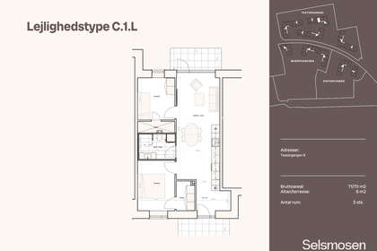 Visual presentation of the listing