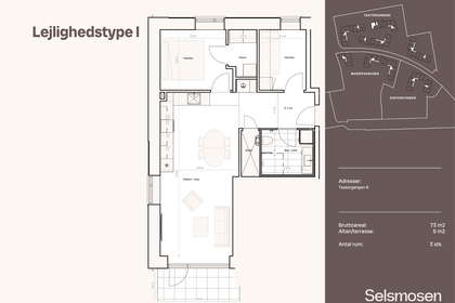 Visual presentation of the listing