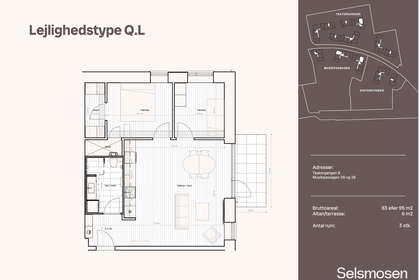 Visual presentation of the listing