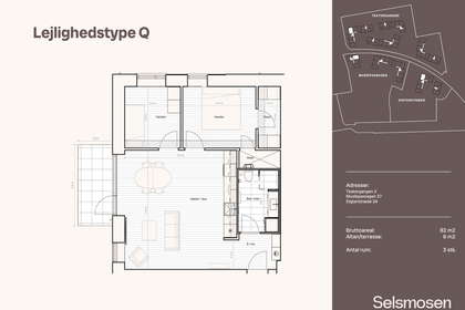 Visual presentation of the listing