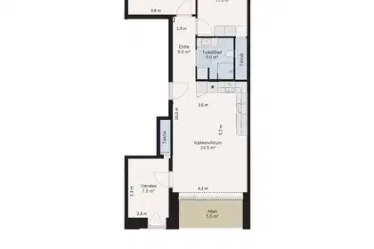 Visual presentation of the listing