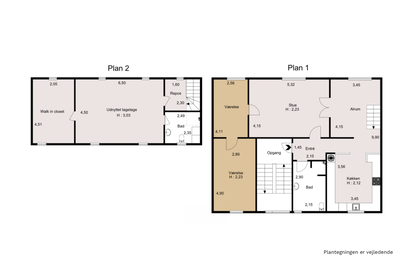 Visual presentation of the listing