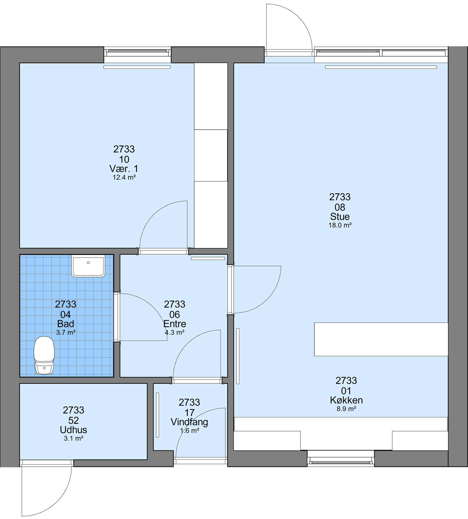 Visual presentation of the listing