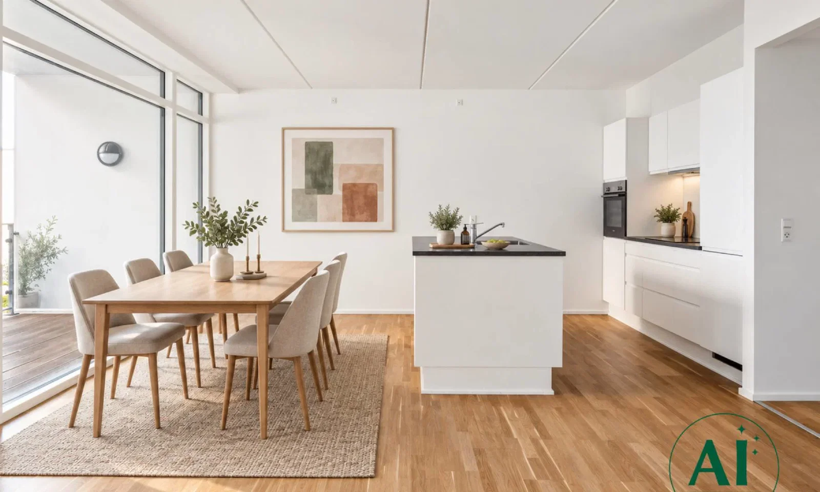 Visual presentation of the listing
