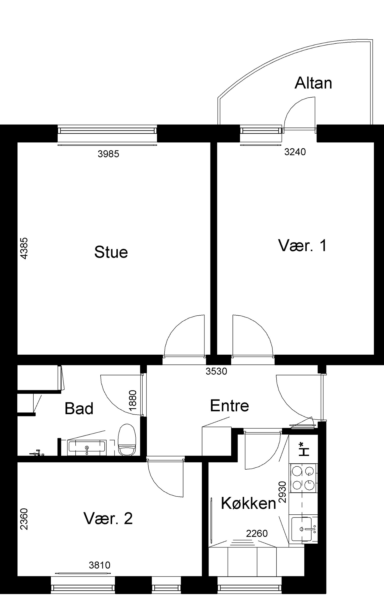 Visual presentation of the listing