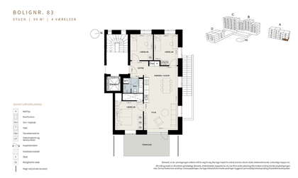 Visual presentation of the listing