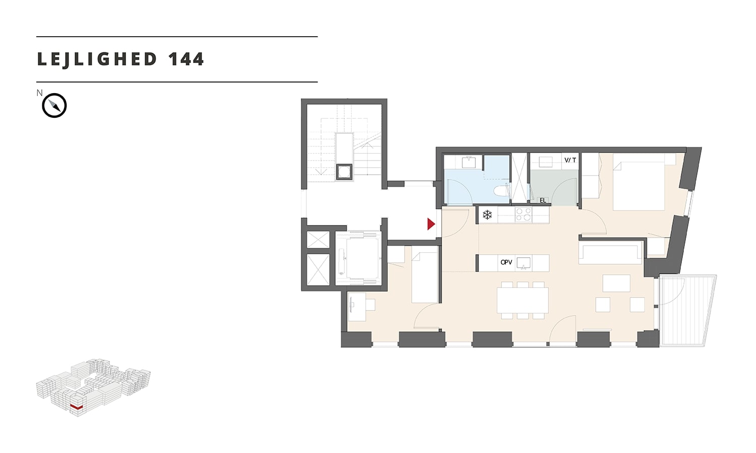Visual presentation of the listing