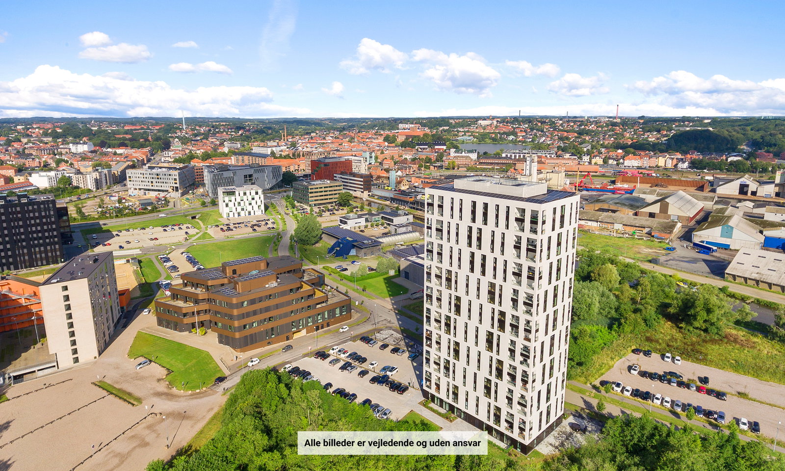 Visual presentation of the listing