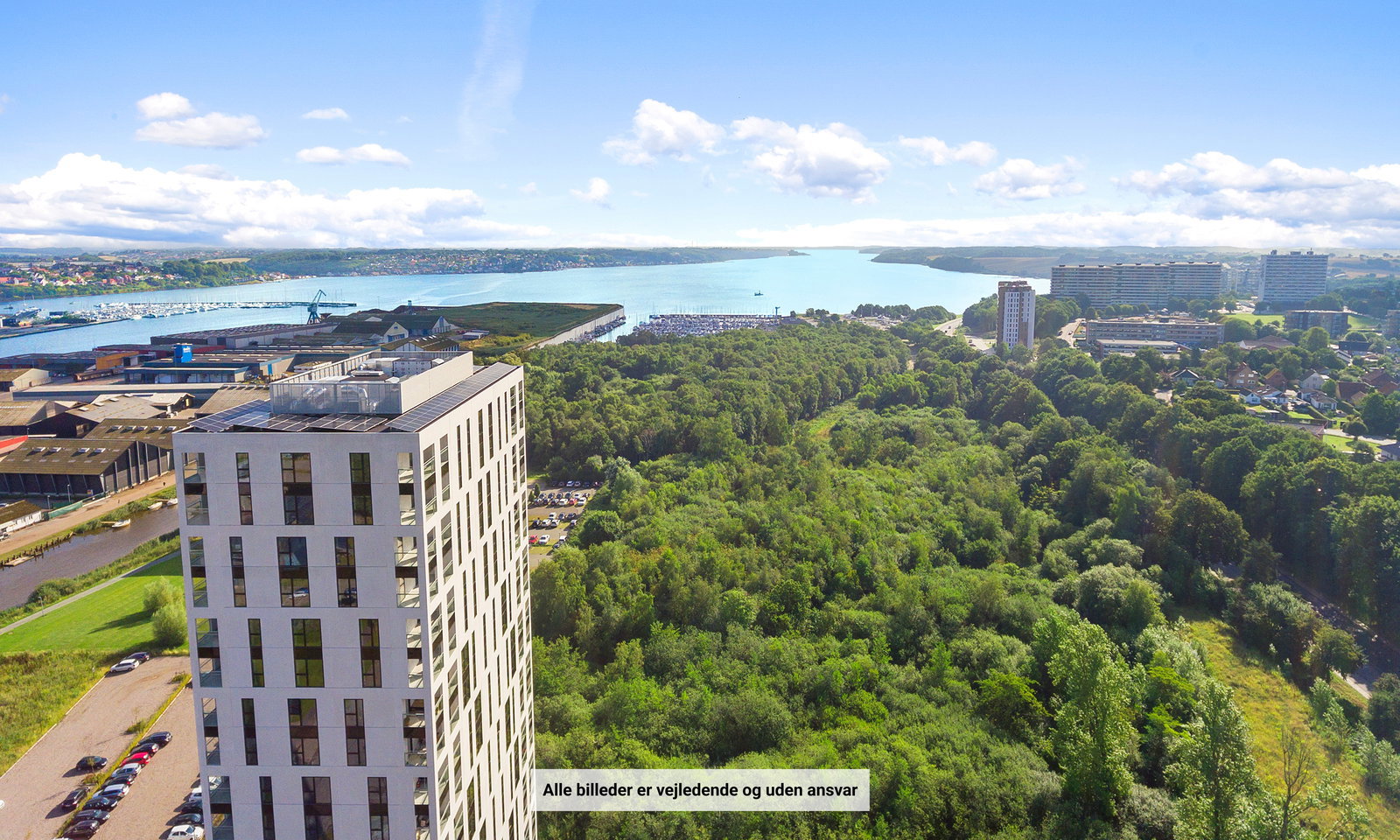 Visual presentation of the listing