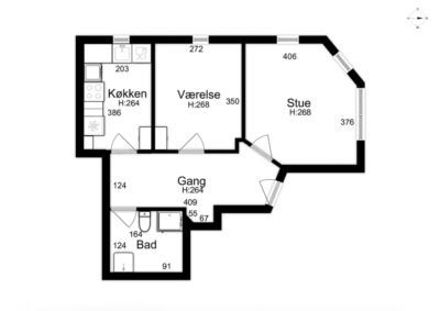 Visual presentation of the listing