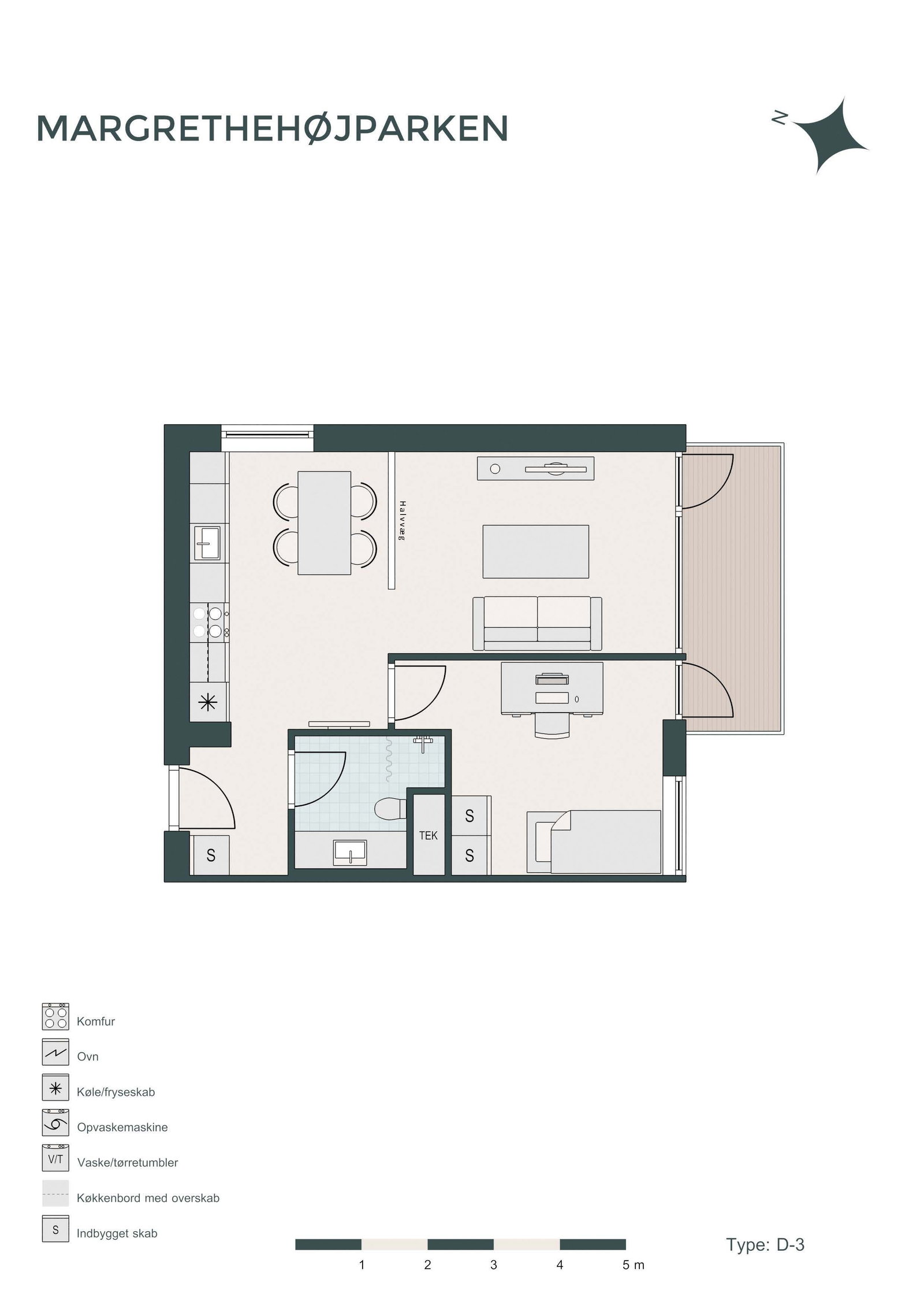 Visual presentation of the listing