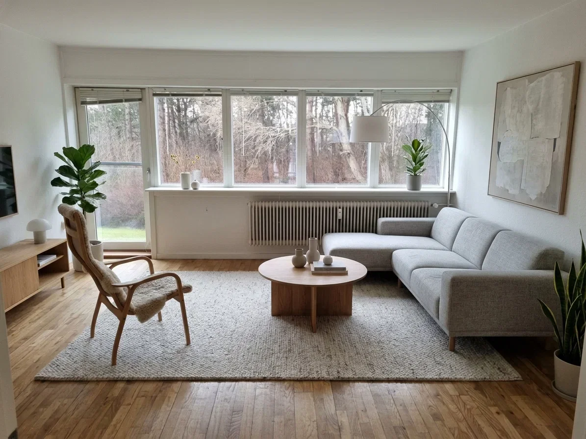 Visual presentation of the listing
